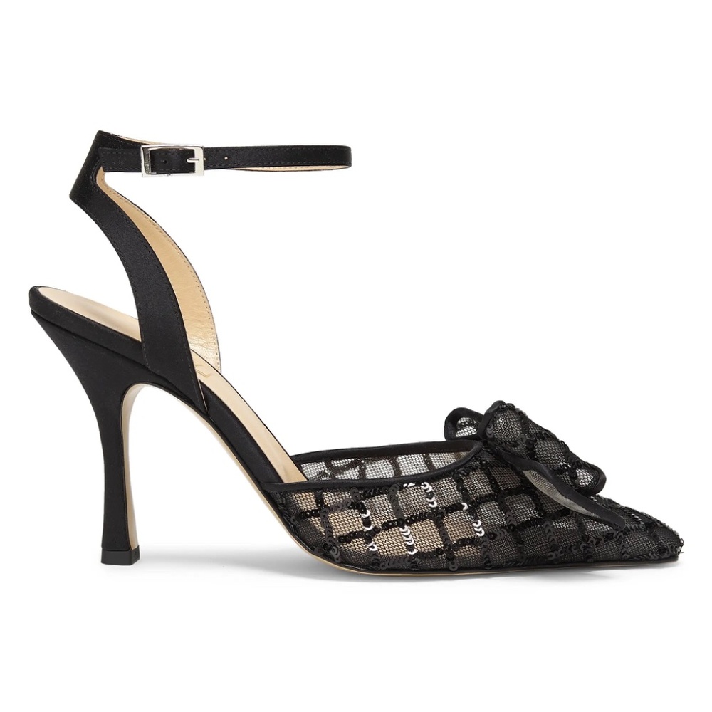 Nalebe Nostalgia Diamante Slingback Pumps - New with Box & Dust Bag - Size 38.5